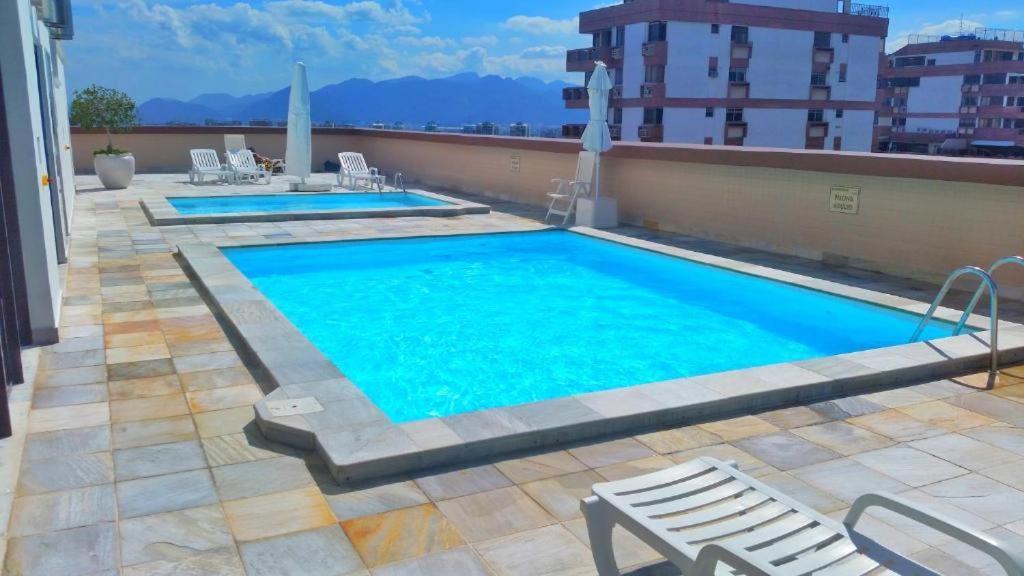 Lindo Apto De 2 Quartos E 2 Banheiros Sociais No Barramares Com Comercio Proximo, Piscina, Quadras, Parquinhos, Brinquedoteca, Emprestimo De Cadeiras E Barracas De Cortesia, Em Frente A Praia, Limpissimo, Com No Río de Janeiro